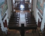 Santuário da Santíssima Trindade - nave vista por detrás do altar