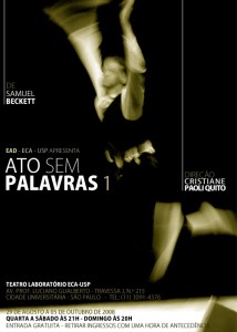 Ato sem palavras I - flyer